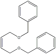 顺-1,4-二苄氧基-2-丁烯结构式