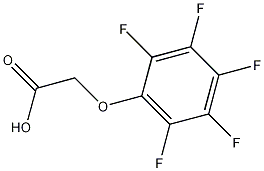 五氟苯氧基乙酸结构式