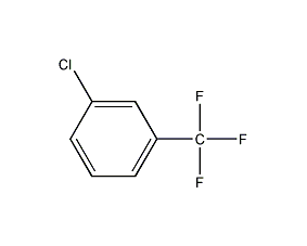 间氯三氟甲苯结构式