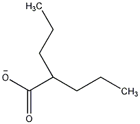 丙戊酸钠结构式