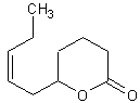 (7Z)-7-癸烯-5-内酯结构式