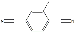 甲基对苯二甲腈结构式