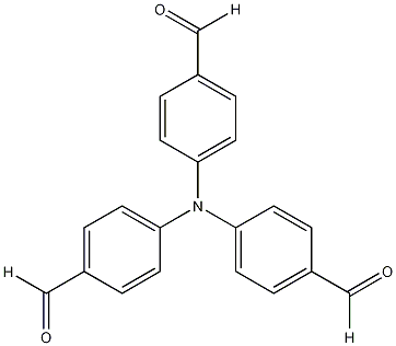 三(4-苯甲酰基)胺结构式