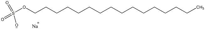 十六烷基硫酸钠结构式