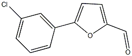 5-(3-氯苯)糠醛结构式