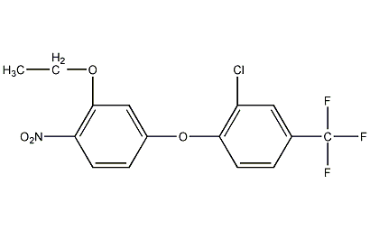 乙氧氟草醚结构式