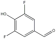 3,5-二氟-4-羟基苯甲醛结构式