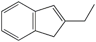 2-乙基-1H-茚结构式