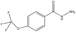 4-(三氟甲氧基)苯甲酸酰肼结构式