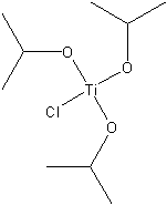 三异丙醇氯化钛结构式
