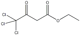 4,4,4-三氯乙酰乙酸乙酯结构式