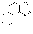 2-氯-1,10-菲咯啉结构式