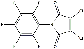 N-(五氟苯基）二氯马来酰胺结构式