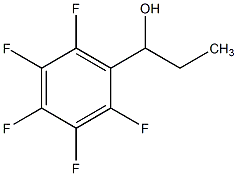 1-(2,3,4,5,6-五氟苯基)-1-丙醇结构式