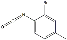 2-溴-4-甲基苯基异氰酸酯结构式