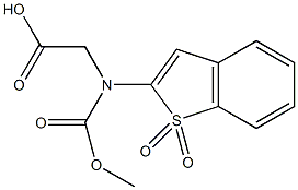 N-Bsmoc-甘氨酸结构式