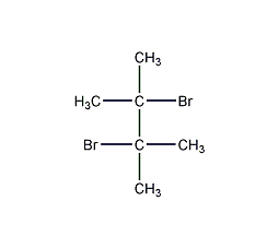2,3-二溴-2,3-二甲基丁烷结构式