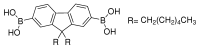 9,9-二己基芴-2,7-二硼酸结构式