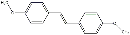 4,4'-二甲氧基反茋结构式