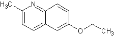 2-甲基-6-乙氧喹啉结构式