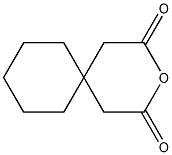 3-氧杂螺[5,5]十一烷-2,4-二酮结构式