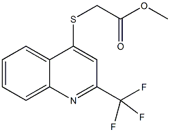 Methyl 2-[2- (Trifluoromethyl)quinolin-4-ylthio]acetate