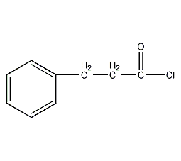3-苯基丙酰氯结构式