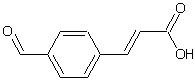 4-甲酰基肉桂酸结构式