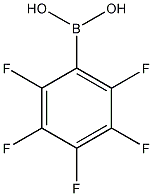 2,3,4,5,6-五氟苯硼酸结构式