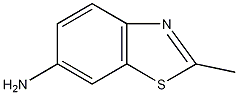 6-氨基-2-甲基苯噻唑结构式