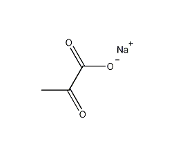 丙酮酸钠结构式