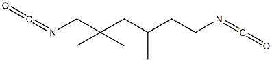 三甲基六亚甲基二异氰酸酯结构式