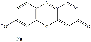 7-羟基吩噁嗪酮钠盐结构式