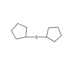二环戊基硫化物结构式