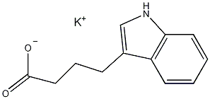 吲哚-3-丁酸钾盐结构式