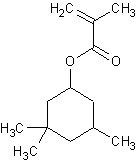 3,3,5-三甲基环己基异丁烯酸酯结构式