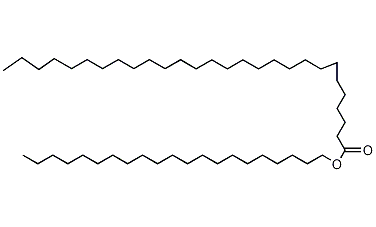 二十八(烷)酸二十一烷酯结构式
