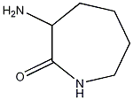 DL-氨基己内酰胺结构式