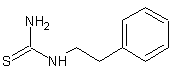 (2－苯乙基)硫脲结构式