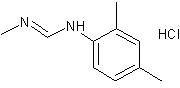 双甲脒盐酸盐代谢物结构式