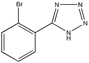 5-(2-溴苯)-1H-四唑结构式