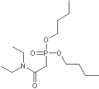 二正丁基丁基氮,氮-二乙基甲酰甲酯结构式