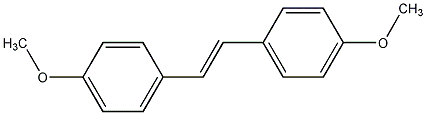 4,4'-二甲氧基芪结构式
