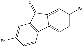 2,7-二溴-9-芴酮结构式