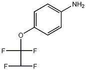 4-(1,1,2,2-四氟乙氧基)苯胺结构式
