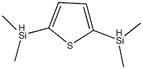 2,5-二(二甲基甲硅烷基)噻吩结构式