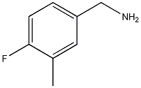 4-氟-3-甲基苄胺结构式