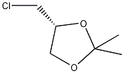 (R)-(+)-4-氯甲基-2,2-二甲基-1,3-二氧戊烷结构式