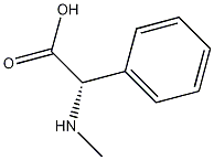 N-甲基-L-苯甘氨酸结构式