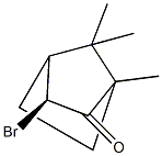 S-(-)-3-溴樟脑结构式